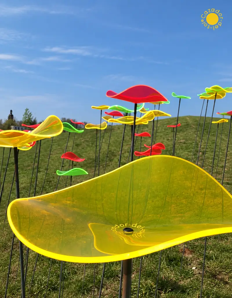 Lucy Sonnenfänger in leuchtenden Farben